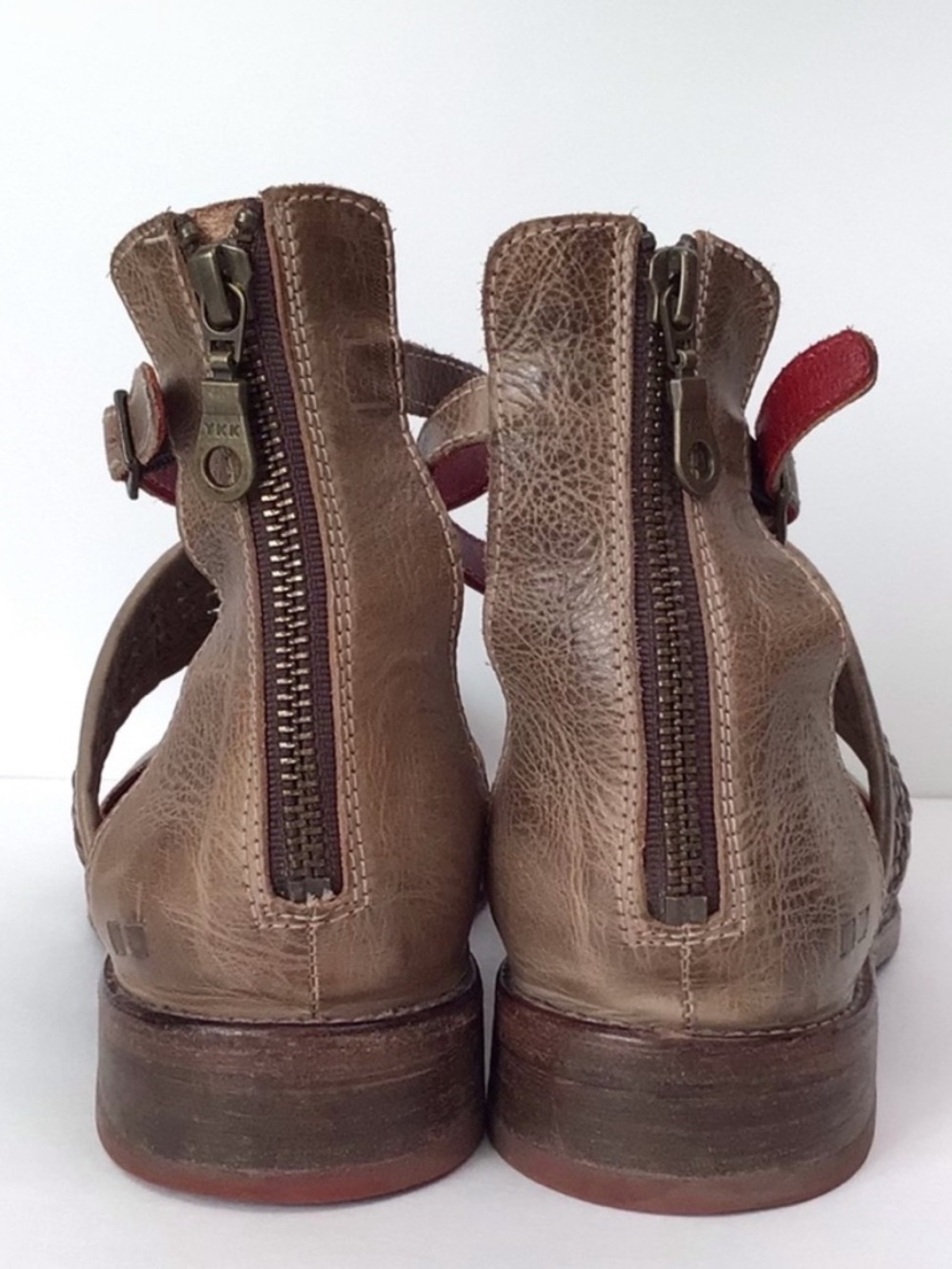 Bed Stu Women’s Bethany 2 Flat Cap Toe Strappy Leather Shoes Size 8 - Picture 7 of 7